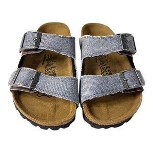 Birki’s by Birkenstock Arizona Sandals - Jeans Shadow Blue - EU 26 US 8 Toddler